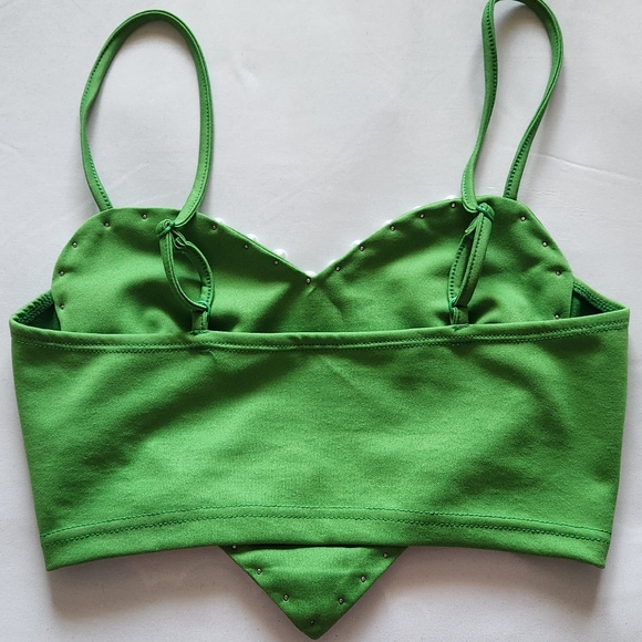 Shein Heart Shaped Crop Top - Picture 3 of 4